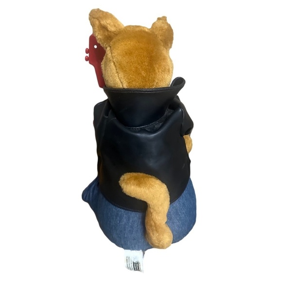 Vintage Y2K Rock & Roll Scooby Doo Plush Toy Plays Guitar Sings Soul Man WORKS! - Picture 5 of 7